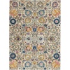 image:imageNourison Home Passion Sunburst 110 x 210 Area Rug  Easy Clean Non Shedding Bed Room Living Room Dining Room Kitchen 2 x 3IvoryMulti