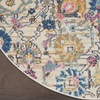 image:imageNourison Home Passion Sunburst 110 x 210 Area Rug  Easy Clean Non Shedding Bed Room Living Room Dining Room Kitchen 2 x 3IvoryMulti