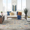 image:imageNourison Home Passion Sunburst 110 x 210 Area Rug  Easy Clean Non Shedding Bed Room Living Room Dining Room Kitchen 2 x 3IvoryMulti