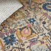 image:imageNourison Home Passion Sunburst 110 x 210 Area Rug  Easy Clean Non Shedding Bed Room Living Room Dining Room Kitchen 2 x 3IvoryMulti