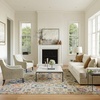 image:imageNourison Home Passion Sunburst 110 x 210 Area Rug  Easy Clean Non Shedding Bed Room Living Room Dining Room Kitchen 2 x 3IvoryMulti
