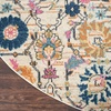 image:imageNourison Home Passion Sunburst 110 x 210 Area Rug  Easy Clean Non Shedding Bed Room Living Room Dining Room Kitchen 2 x 3IvoryMulti