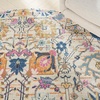 image:imageNourison Home Passion Sunburst 110 x 210 Area Rug  Easy Clean Non Shedding Bed Room Living Room Dining Room Kitchen 2 x 3IvoryMulti
