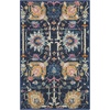 image:imageNourison Home Passion Sunburst 110 x 210 Area Rug  Easy Clean Non Shedding Bed Room Living Room Dining Room Kitchen 2 x 3Navy