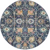 image:imageNourison Home Passion Sunburst 110 x 210 Area Rug  Easy Clean Non Shedding Bed Room Living Room Dining Room Kitchen 2 x 3Navy