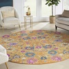 image:imageNourison Home Passion Sunburst 110 x 210 Area Rug  Easy Clean Non Shedding Bed Room Living Room Dining Room Kitchen 2 x 3Sunburst