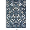 image:imageNourison Home Passion Sunburst 110 x 210 Area Rug  Easy Clean Non Shedding Bed Room Living Room Dining Room Kitchen 2 x 3Surf