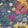 image:imageNourison Home Passion Sunburst 53 x 73 Area Rug  Easy Clean Non Shedding Bed Room Living Room Dining Room Kitchen 5 x 7Denim