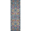 image:imageNourison Home Passion Sunburst 53 x 73 Area Rug  Easy Clean Non Shedding Bed Room Living Room Dining Room Kitchen 5 x 7Denim