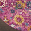 image:imageNourison Home Passion Sunburst 53 x 73 Area Rug  Easy Clean Non Shedding Bed Room Living Room Dining Room Kitchen 5 x 7Fuchsia
