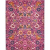 image:imageNourison Home Passion Sunburst 53 x 73 Area Rug  Easy Clean Non Shedding Bed Room Living Room Dining Room Kitchen 5 x 7Fuchsia