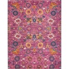 image:imageNourison Home Passion Sunburst 53 x 73 Area Rug  Easy Clean Non Shedding Bed Room Living Room Dining Room Kitchen 5 x 7Fuchsia