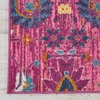 image:imageNourison Home Passion Sunburst 53 x 73 Area Rug  Easy Clean Non Shedding Bed Room Living Room Dining Room Kitchen 5 x 7Fuchsia