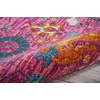 image:imageNourison Home Passion Sunburst 53 x 73 Area Rug  Easy Clean Non Shedding Bed Room Living Room Dining Room Kitchen 5 x 7Fuchsia
