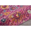 image:imageNourison Home Passion Sunburst 53 x 73 Area Rug  Easy Clean Non Shedding Bed Room Living Room Dining Room Kitchen 5 x 7Fuchsia