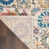 image:imageNourison Home Passion Sunburst 53 x 73 Area Rug  Easy Clean Non Shedding Bed Room Living Room Dining Room Kitchen 5 x 7IvoryMulti