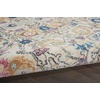 image:imageNourison Home Passion Sunburst 53 x 73 Area Rug  Easy Clean Non Shedding Bed Room Living Room Dining Room Kitchen 5 x 7IvoryMulti