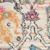 image:imageNourison Home Passion Sunburst 53 x 73 Area Rug  Easy Clean Non Shedding Bed Room Living Room Dining Room Kitchen 5 x 7IvoryMulti