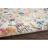 image:imageNourison Home Passion Sunburst 53 x 73 Area Rug  Easy Clean Non Shedding Bed Room Living Room Dining Room Kitchen 5 x 7IvoryMulti