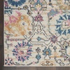 image:imageNourison Home Passion Sunburst 53 x 73 Area Rug  Easy Clean Non Shedding Bed Room Living Room Dining Room Kitchen 5 x 7IvoryMulti