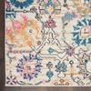 image:imageNourison Home Passion Sunburst 53 x 73 Area Rug  Easy Clean Non Shedding Bed Room Living Room Dining Room Kitchen 5 x 7IvoryMulti
