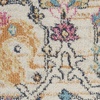 image:imageNourison Home Passion Sunburst 53 x 73 Area Rug  Easy Clean Non Shedding Bed Room Living Room Dining Room Kitchen 5 x 7IvoryMulti