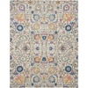 image:imageNourison Home Passion Sunburst 53 x 73 Area Rug  Easy Clean Non Shedding Bed Room Living Room Dining Room Kitchen 5 x 7IvoryMulti