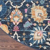 image:imageNourison Home Passion Sunburst 53 x 73 Area Rug  Easy Clean Non Shedding Bed Room Living Room Dining Room Kitchen 5 x 7Navy