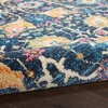 image:imageNourison Home Passion Sunburst 53 x 73 Area Rug  Easy Clean Non Shedding Bed Room Living Room Dining Room Kitchen 5 x 7Navy