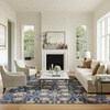 image:imageNourison Home Passion Sunburst 53 x 73 Area Rug  Easy Clean Non Shedding Bed Room Living Room Dining Room Kitchen 5 x 7Navy