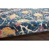 image:imageNourison Home Passion Sunburst 53 x 73 Area Rug  Easy Clean Non Shedding Bed Room Living Room Dining Room Kitchen 5 x 7Navy