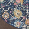 image:imageNourison Home Passion Sunburst 53 x 73 Area Rug  Easy Clean Non Shedding Bed Room Living Room Dining Room Kitchen 5 x 7Navy