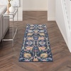 image:imageNourison Home Passion Sunburst 53 x 73 Area Rug  Easy Clean Non Shedding Bed Room Living Room Dining Room Kitchen 5 x 7Navy