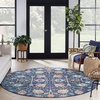 image:imageNourison Home Passion Sunburst 53 x 73 Area Rug  Easy Clean Non Shedding Bed Room Living Room Dining Room Kitchen 5 x 7Navy