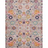 image:imageNourison Home Passion Sunburst 53 x 73 Area Rug  Easy Clean Non Shedding Bed Room Living Room Dining Room Kitchen 5 x 7Silver