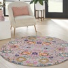 image:imageNourison Home Passion Sunburst 53 x 73 Area Rug  Easy Clean Non Shedding Bed Room Living Room Dining Room Kitchen 5 x 7Silver
