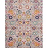 image:imageNourison Home Passion Sunburst 53 x 73 Area Rug  Easy Clean Non Shedding Bed Room Living Room Dining Room Kitchen 5 x 7Silver