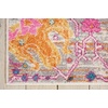 image:imageNourison Home Passion Sunburst 53 x 73 Area Rug  Easy Clean Non Shedding Bed Room Living Room Dining Room Kitchen 5 x 7Silver