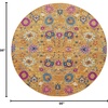 image:imageNourison Home Passion Sunburst 53 x 73 Area Rug  Easy Clean Non Shedding Bed Room Living Room Dining Room Kitchen 5 x 7Sunburst