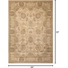 image:imageNourison Home Persian Empire Ivory 2 x 29 Area Rug  Easy Clean Non Shedding Bed Room Living Room Dining Room Kitchen 2 x 3Ivory