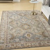 image:imageNourison Home Petra Ivory Multicolor 710 x 104 Area Rug  Easy Clean Non Shedding Bed Room Living Room Dining Room Kitchen 8 x 10Blue