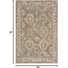 image:imageNourison Home Petra Ivory Multicolor 710 x 104 Area Rug  Easy Clean Non Shedding Bed Room Living Room Dining Room Kitchen 8 x 10Blue