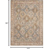 image:imageNourison Home Petra Ivory Multicolor 710 x 104 Area Rug  Easy Clean Non Shedding Bed Room Living Room Dining Room Kitchen 8 x 10Blue