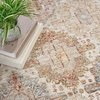 image:imageNourison Home Petra Ivory Multicolor 710 x 104 Area Rug  Easy Clean Non Shedding Bed Room Living Room Dining Room Kitchen 8 x 10IvoryMulti