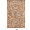 image:imageNourison Home Petra Ivory Multicolor 710 x 104 Area Rug  Easy Clean Non Shedding Bed Room Living Room Dining Room Kitchen 8 x 10Rust