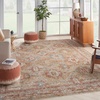 image:imageNourison Home Petra Ivory Multicolor 710 x 104 Area Rug  Easy Clean Non Shedding Bed Room Living Room Dining Room Kitchen 8 x 10Rust