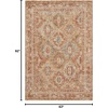 image:imageNourison Home Petra Ivory Multicolor 710 x 104 Area Rug  Easy Clean Non Shedding Bed Room Living Room Dining Room Kitchen 8 x 10Rust