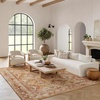 image:imageNourison Home Petra Ivory Multicolor 710 x 104 Area Rug  Easy Clean Non Shedding Bed Room Living Room Dining Room Kitchen 8 x 10Rust