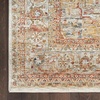 image:imageNourison Home Petra Traditional Ivory Blue 311 x 511 Area Rug Easy Clean Non Shedding Bed Room Living Room Dining Room Kitchen 4x6IvRust
