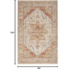 image:imageNourison Home Petra Traditional Ivory Blue 311 x 511 Area Rug Easy Clean Non Shedding Bed Room Living Room Dining Room Kitchen 4x6IvRust